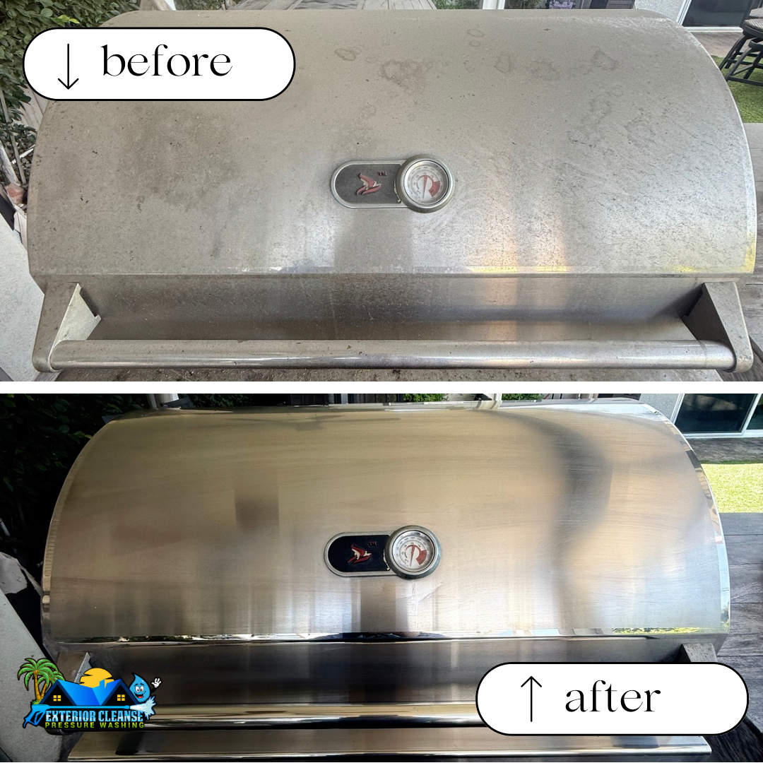 Professional Outdoor Barbecue & Patio Power Washing Restoration Completed in Torrance, CA